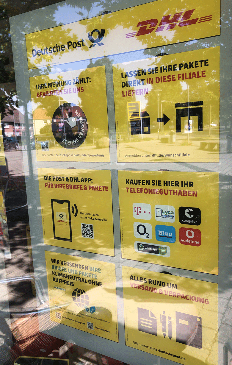 Broitzem Kiosk Post DHL